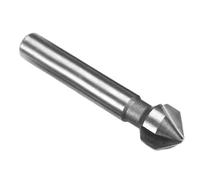 1pc 6.3/8.3/10.4/12.4/16.5/20.5mm 3 Flute Countersink Drill Bit Round Handle 90 Degree HSS Wood Steel Chamfer Cutter Tool(8.3mm)