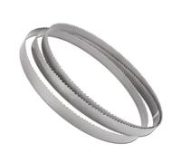1pc 6.35mm Bandsaw Blades for Wood Cutting - 3pcs Timber Saw Blades (6T/10T/14T) for Furniture Making(10T*1575mm)