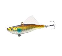 1pc 6.5cm 17g Sinking Fishing Lures Winter Ice Fishing Hard Bait Swivel Jig Wing Artificial Wobblers Crankbaits Bass Tackle(A)