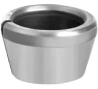 1pc 6/6.35/8/9.52/10mm Collet Chuck Adapter for Engraving Machines - High Strength Carbide Clamping Grinding Head(10x8mm)