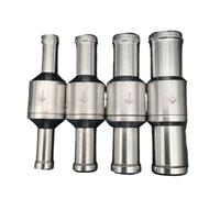 1Pc 6/8/10/12mm One Way Valve Non-Return Check Valve Petrol Diesel for Car Automobile Oil Water Pressure Pumps(12 mm)