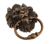 1pc 6 Inch Door Knocker Classical Vintage Retro Home Decor Wall Hanging Decoration Gate Handle Pull Ring Knobs(Bronze)