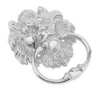 1Pc 6 Inch Door Knocker Classical Vintage Retro Home Decor Wall Hanging Decoration Gate Handle Pull Ring Knobs(Chrome)