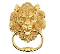 1Pc 6 Inch Door Knocker Classical Vintage Retro Home Decor Wall Hanging Decoration Gate Handle Pull Ring Knobs(Gold)