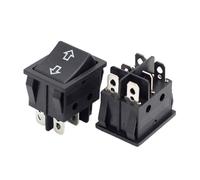 1PC 6-Pin Power Window Momentary Rocker Switch AC 250V/16A 125V/20A ON-OFF-ON Switch