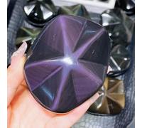 1pc 60-120g Blowing Rainbow Obsidian Star carvings Ideal for Home Decor & Gifts Gemstone Stone