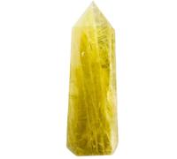 1pc 600-650g Yellow Crystal Obelisk Column