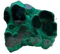 1pc 600-700g Polishing Malachite Crystal Raw Stone Quartz Gemstone