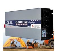 1pc 6000W-8000W Pure Sine Wave Power Inverter 12V-72V DC, for RV, Solar, Home, Truck, Camping, Emergency Backup(6000W 48Vto220V)
