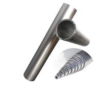 1pc 6063 Aluminum Pipe Aluminum Round Tube OD 3 4 5 6 7 8 9 11 13 15 17 18 20 23 25 26 29 30 31 32 33 35 40 43 46 49 50 60 65 70 Mm(20CM_3X1X1MM)