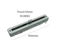 1pc 60MM Travel 45mm DJM B10KX2 Series Vertical Fader Potentiometer Road Channel DJM2000NEXUS 900NXS2