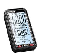 1pc 620C Smart Digital 6000 Counts Multimeter Professional Rechargable Intelligence AC/DC Voltage Meter Induction Tools(620C Black)
