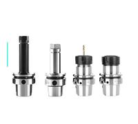 1pc 63 ER Accuracy 0.001 HSK63A ER16 ER20 ER25 ER32 ER40 Tool Holder HSK 63A Tool Holder Engraving Machine Bracket Tools Collets(HSK63A-ER32-80L)