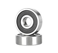 1pc 6302-2RS Deep-groove Ball Bearing, Precision Grade P5, 15x42x13mm
