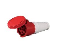 1pc 63A Waterproof Aviation Explosion-Proof Connector Surface and Concealed Industrial Plug Socket 3 4 5 Core Pins IP67(5 Pins 63a Concealed)
