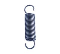 1Pc 65Mn Open Hook Tension Spring Diameter 2.5mm With O Extension Outer 20mm(150mm)
