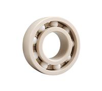 1pc 686 PEEK Plastic High Temperature Resistant Deep Groove Ball Bearings, 6x13x5mm Oil-free Self-lubricating Bearings