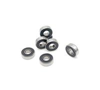 1PC 696RS 6X15X5 mm Miniature Bearing Ball Bearings RS 696 2RS 696-2RS With Black Sealed R-1560DD