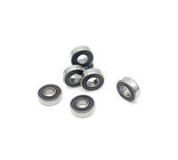 1PC 697RS Ball Bearings 7x17x5 mm Hobby Electric RC Car Truck 697 RS 2RS Bearing 697-2RS Black Sealed