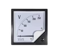 1PC 6L2 42L6 99T1 Series AC Analog Voltmeter Panel Voltage Meter Meters 250V 450V 500V for Industrial Electrical Measurement(6L2-450V)