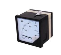 1PC 6L2 5A 10A 30A 50A 100A 300A/75mV Current Analog Ammeter Gauge Pointer Panel Meter 80 * 80mm Amp Meter Use with Shunt(2A directly on)