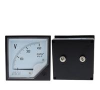1PC 6L2-V 250V 300V 450V 500V 750V AC Analog Meter Panel Gauge AC Voltage Current Meter 80 * 80MM Voltmeter Voltimetro Pointer(AC500V)
