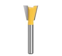 1pc 6mm 1/4 Shank Dovetail Joint Router Bit 14 Degree Woodworking Engraving Milling Cutter For Wood(6.35X15.9mm)