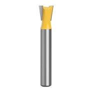 1pc 6mm 1/4 Shank Dovetail Joint Router Bit 14 Degree Woodworking Engraving Milling Cutter For Wood(6.35X6.35mm)