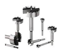 1Pc 6mm-100mmWoodworking Tools Hole Saw Hinge Boring Drill Bits Round Shank High Carbon Steel Cutter(45mm(1.77in))