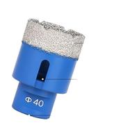 1PC 6mm-120mm M14 Thread Dry Vacuum Brazed Masonry Hole Saw Opener Diamond Drilling Core Bit for Ceramic Tile Granite Marble(80mm)