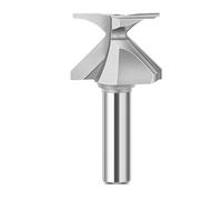 1pc 6mm 12mm 1/2" 1/4" Shank Arc Bending Integrated Router Bit Forming Tool For Wooden Door Wall Cabinet(12.7XR30 Seam)