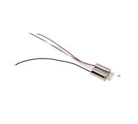 1PC 6mm*12mm 612 CW/CCW Coreless electronic starter DC 3V 3.7V 5V 6V 7.4V 44000RPM High Speed with 7T Teeth Gear ICXLPMC(B Black white Motor)