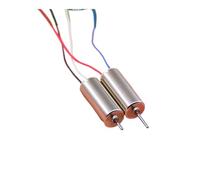 1PC 6mm*15mm 615 Coreless electronic starter DC 3.7V 50000RPM/ 53500RPM High Power for Four Axis Drone IINKUEYK(B Black White Wires)