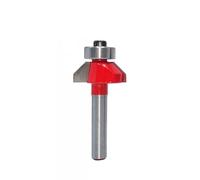 1pc 6mm 6.35mm Shank 45 Degree Chamfer Router Bit Edge Forming Bevel Woodworking Milling Cutter for Wood Bits MC01130(6mm Shank,48.9mm)