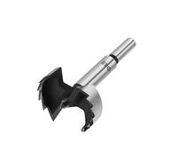 1Pc 6mm-85mm Forstner Woodworking Tools Hole Saw Hinge Boring Drill Bits Round Shank High Carbon Steel Cutter(48mm)