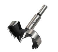1Pc 6mm-85mm Forstner Woodworking Tools Hole Saw Hinge Boring Drill Bits Round Shank High Carbon Steel Cutter(75mm)