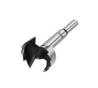 1Pc 6mm-85mm Forstner Woodworking Tools Hole Saw Hinge Boring Drill Bits Round Shank High Carbon Steel Cutter(40mm)