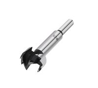 1Pc 6mm-85mm Forstner Woodworking Tools Hole Saw Hinge Boring Drill Bits Round Shank High Carbon Steel Cutter(25mm)