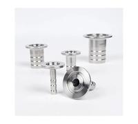1PC 6mm 8mm 9mm 10mm 13mm 14mm 16mm 20mm 25mm 40mm 50mm Hose Barb KF16 KF25 KF40 KF50 304 Stainless Steel KF Vacuum Pipe Fitting(KF25-25mm)