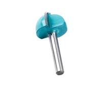 1Pc 6mm Shank Router Bit Set Carbide End Mill Tool Long Blade Round Nose Core Box Solid CNC Radius Milling(6mmX16mm)