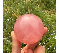 1pc 7.5-8cm Rose Quartz Sphere Stone Ball Crystal