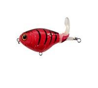 1pc 7.5cm 17g Fishing Lures Floating Spin Bait Wobbler Topwater Tail Spinner Artificial Hard Bait Whopper Plopper Bass Decoy(F)