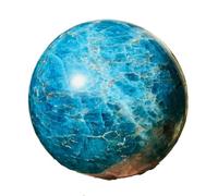 1pc 700-750g Blue Apatite Ball Sphere Quartz Crystal Gemstone Stone
