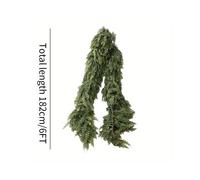 (1pc) 72-Inch Soft Touch Cedar Garland - UV Protected, Fade-Resistant Artificial Greenery for Holiday Decor, Christmas Wreaths