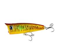 1pc 75mm 90mm Topwater Bubble Baits Fishing Lures Wobblers For Artificial Hard Bait For Sea Fishing Bass Pike Perch(2,75mm)