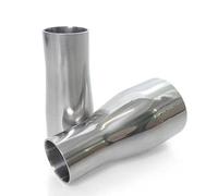 1pc 76mm to 51mm OD Butt Welding Reducer SUS 304 Stainless Steel Pipe Fitting FNYUVNFAF