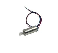 1PC 7mm*16mm 716 Coreless electronic starter with Cooling Hole/Gear DC1.5V 3V 3.7V 52000RPM High Speed for Aircraft/Quadcopter RRBXXUYN(Black white Motor)
