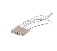 1pc 7mm*20mm CW CCW 720 Coreless electronic starter DC 3V 3.7V 50000RPM High Speed RC Drone Quadcopter Aircraft Engine BIANMTSW(Blue red wire motor)