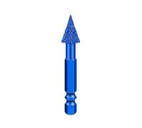 1PC/7PCS Hexagonal Shank Grinding Head Marble Tile And Stone Of Brazing Drilling And(6.35X10mm-J)