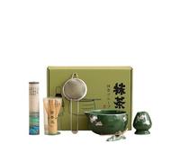 1pc 7pcs Matcha Set, Matcha- Starter Making Kit, Matcha Green Tea Set with Scoop, Scoop Rest, Sifter(A06)